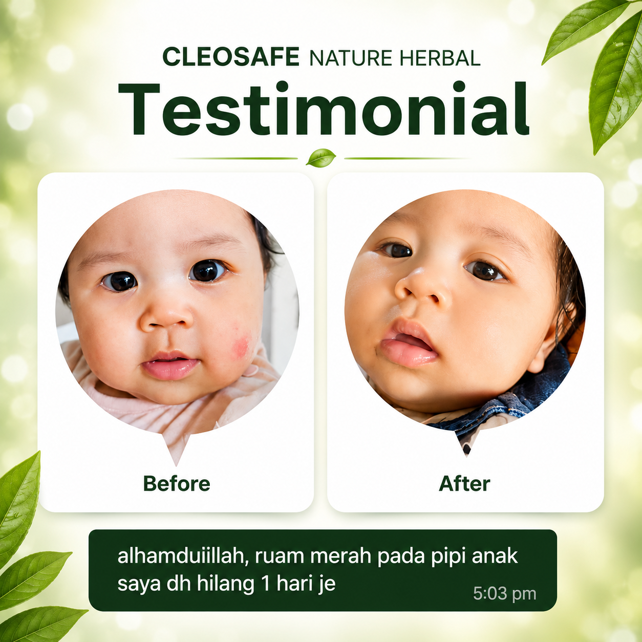 Testimoni CleoSafe
