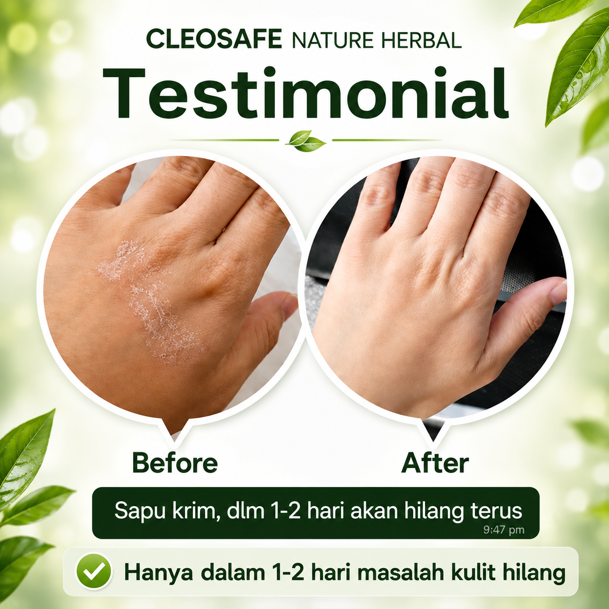 Testimoni CleoSafe